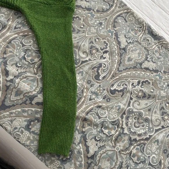 CAbi Textured Green Crewneck Sweater - Picture 5 of 5